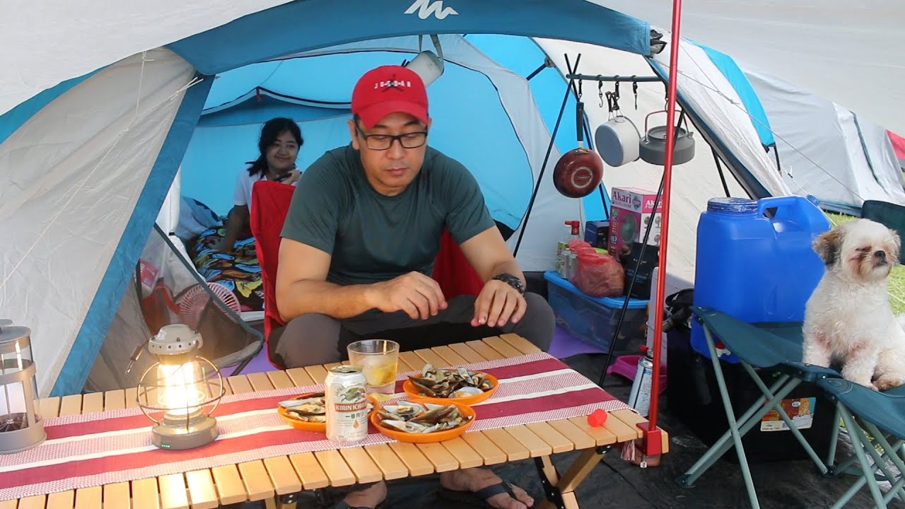 Rainy camping experience @Pinehills Farm #camping #tanay #tanayrizal #campers #philippines