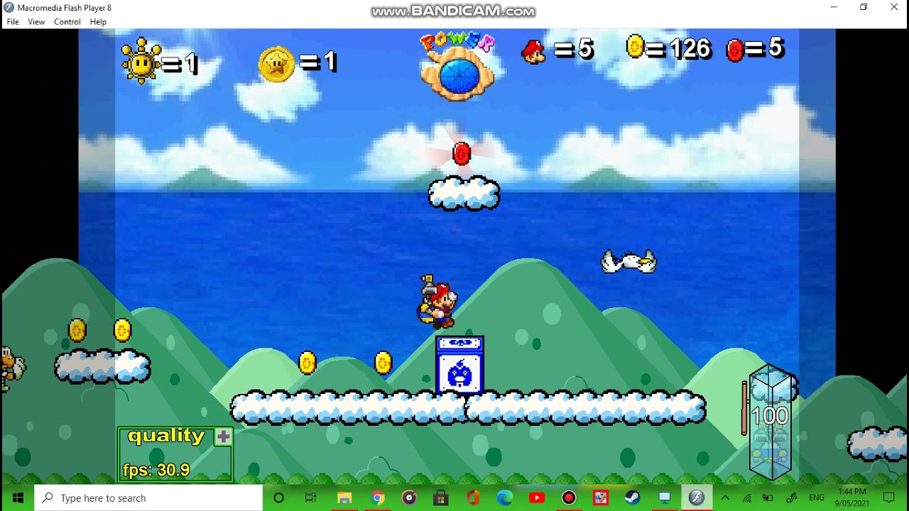 Super Mario 63 - Bob-omb Battlefield - Island in the Sky