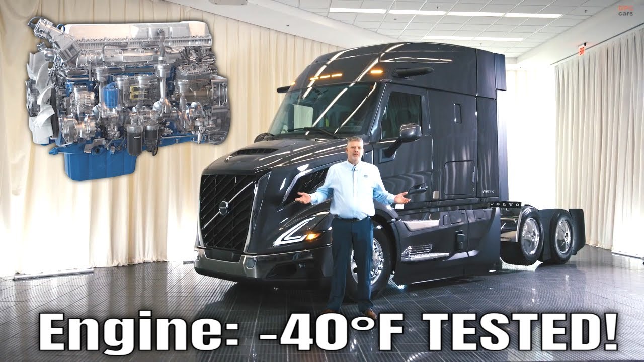 All-New Volvo VNR Truck VNR Powertrain and Cold Weather Test