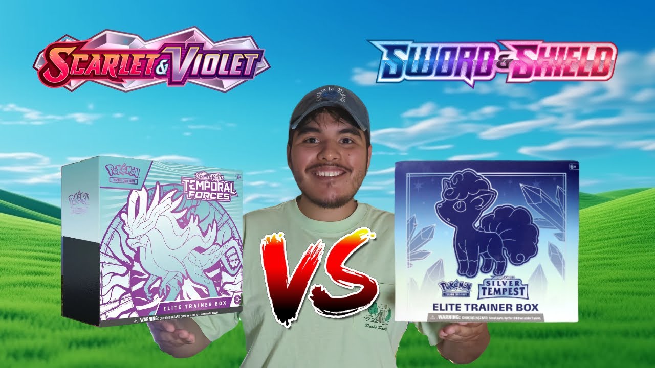 Pokemon Elite Trainer Box Battle! - Silver Tempest Vs Temporal Forces!