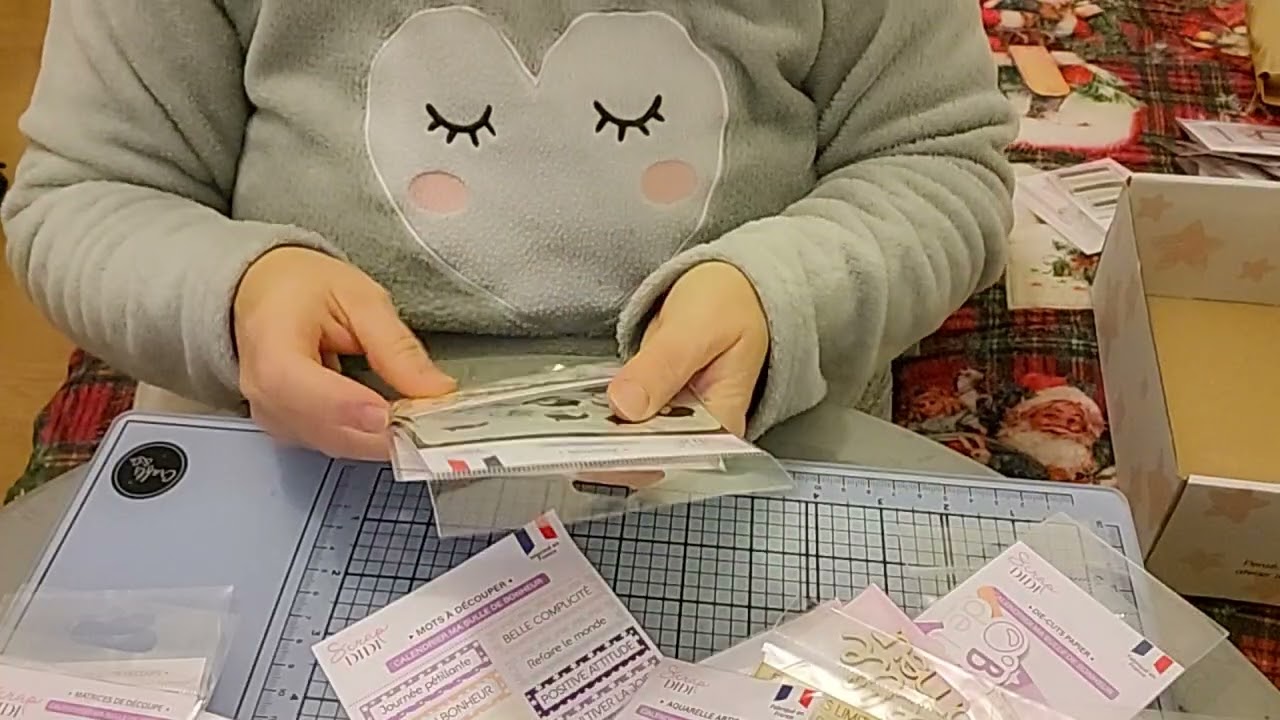 Mon retour sur le calendrier de l avent Scrap didi