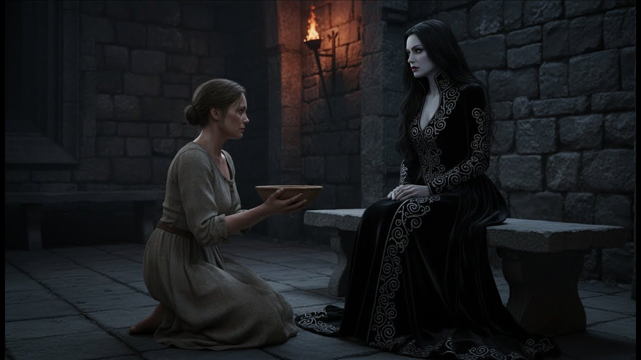 Sclava i-a dat apă unei Vampirițe misterioase — apoi 100 de vampiri au înconjurat castelul