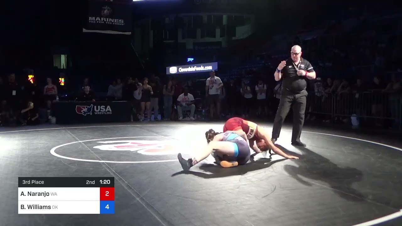 117 Lbs 3rd Place - Ashley Naranjo, Washington Vs Bella Williams, Oklahoma 977e