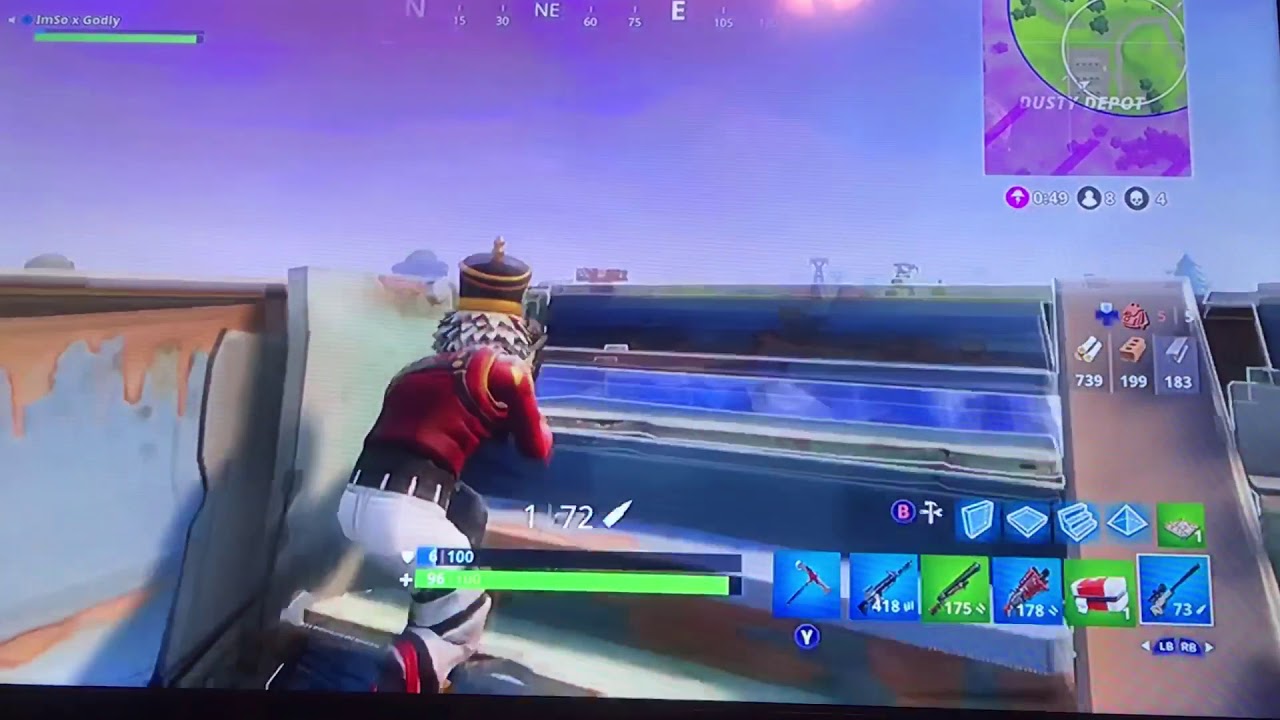 Super long dope fortnite shot