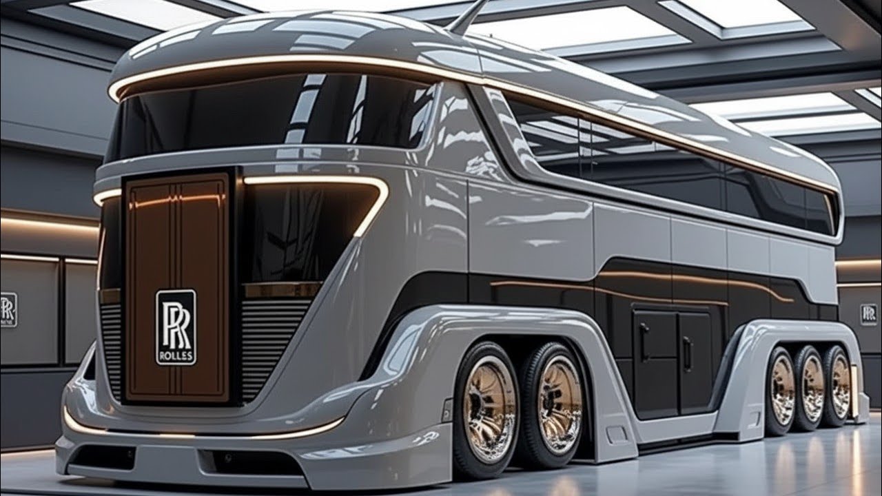 Этот автодом Rolls-Royce 2026 года роскошнее частного самолета.