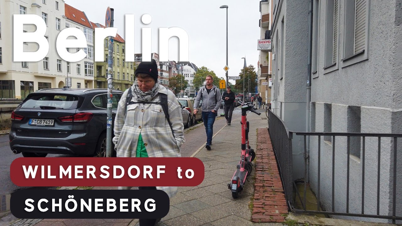 BERLIN WALK | Wilmersdorf to Sch&ouml;neberg |  Straight walk