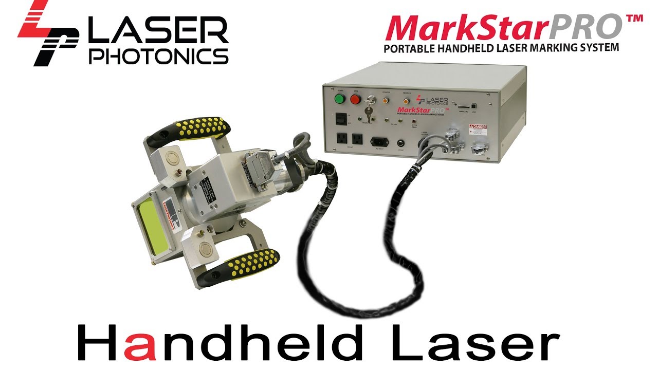 Laser Photonics MarkStar Pro Handheld Laser Engraver Demo