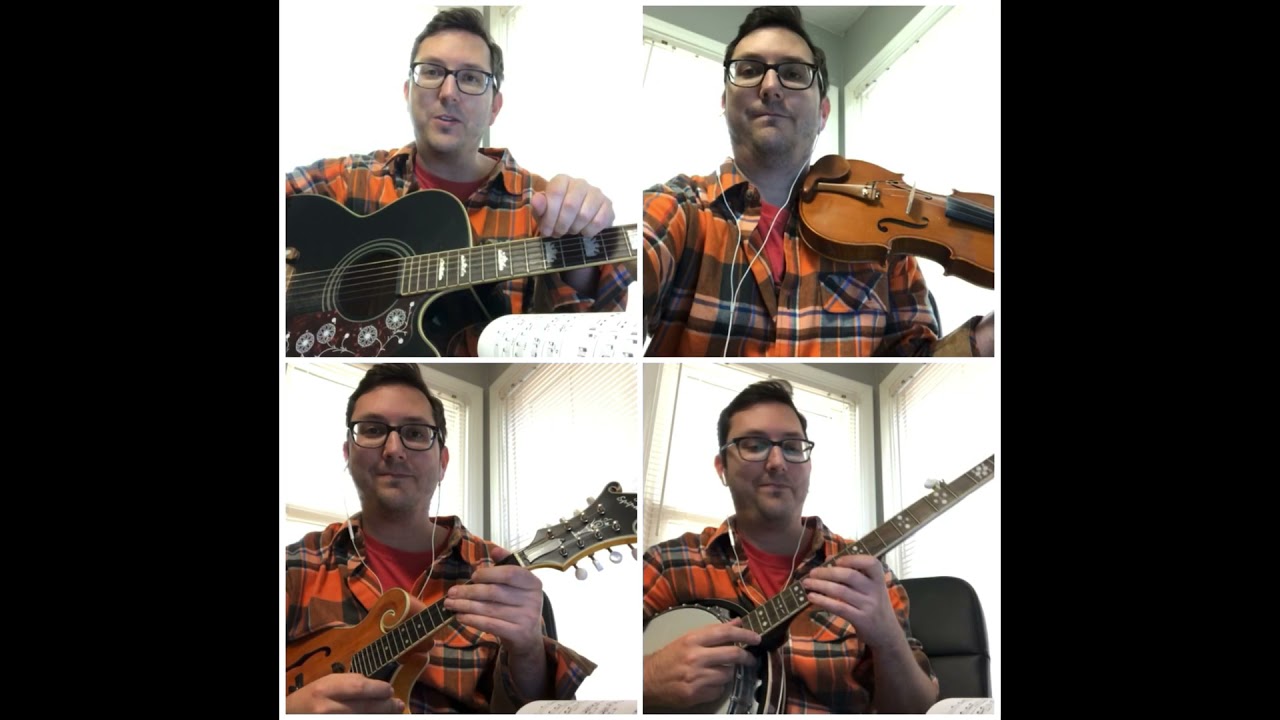 (3308) Zachary Scot Johnson Avalon Quick Step Instrumental Fiddle Mandolin Banjo Narmour & Smith HD