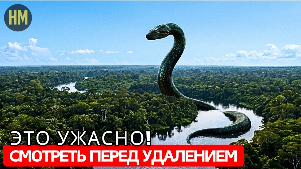Гигантская змея Конго РЕАЛЬНА... И она больше, чем ВЫ КОГДА-ЛИБО ВИДЕЛИ &mdash; Биологи в ужасе