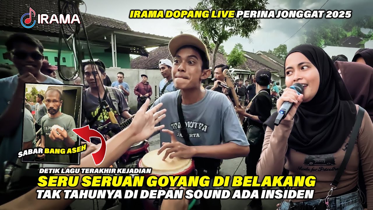 Detik Detik Kejadian !! Tonton Sampai Akhir Video Irama Dopang Live Perina Jonggat 2025
