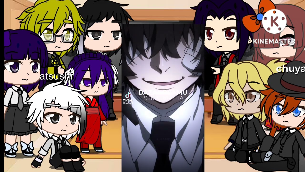 los personajes de bungo estray Dong reacciona a dazai Osamu parte dos