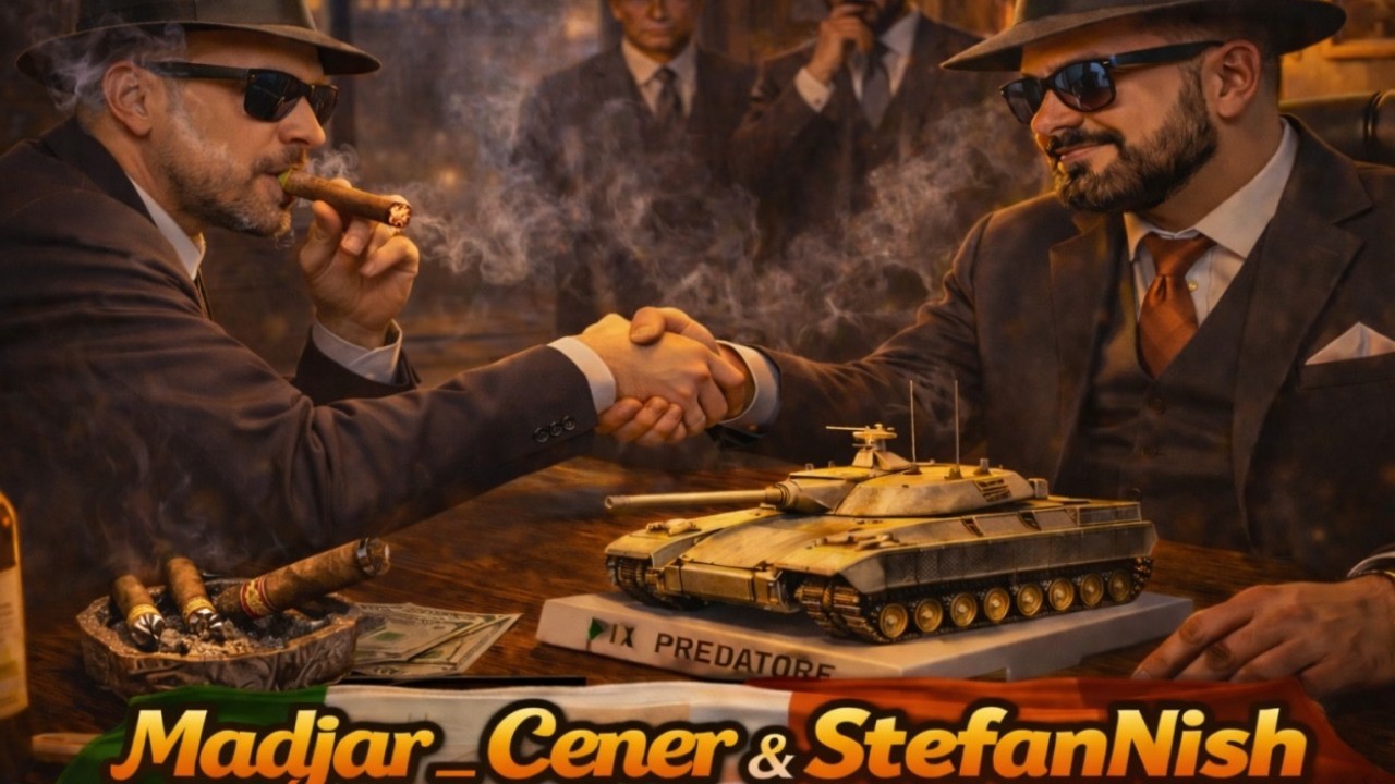 LIVE STREAM #75🎦 - Mafia Battlepass, #Predatore; Platoon sa  @stefannish4905  - World of Tanks