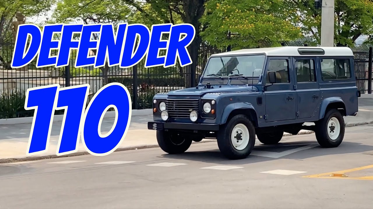 LAND ROVER DEFENDER 110: pronto pra qualquer terreno