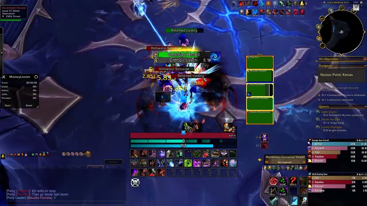 Midnight: Blood Death Knight - Mythic Nexus-Point Xenas - Loot Table