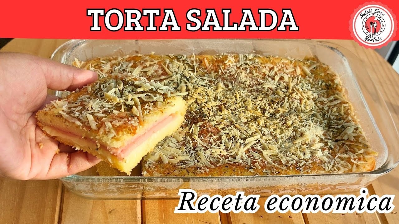 Como hacer una torta salada FACIL Y ECON&Oacute;MICA