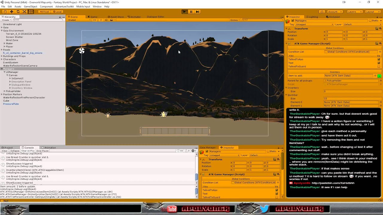 Fantasy Project - Item Stacking cont. #gamedev #programming #unity3d