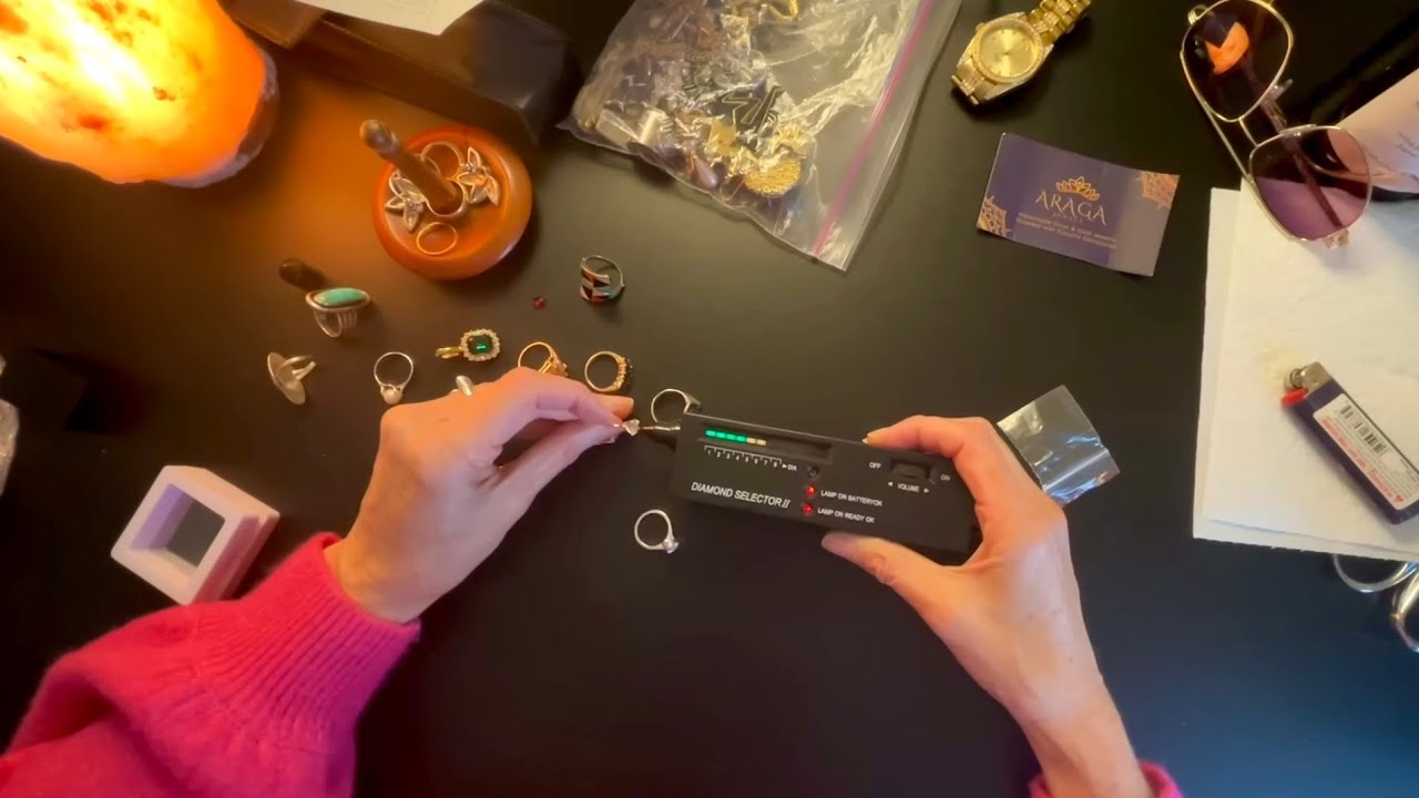 Is this a real diamond? Let's test!! Soft Spoken Regular Voice ASMR