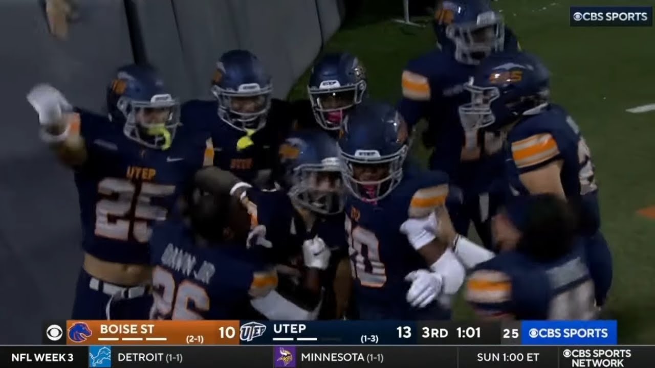 UTEP Upsets Boise State | 2022 College Football