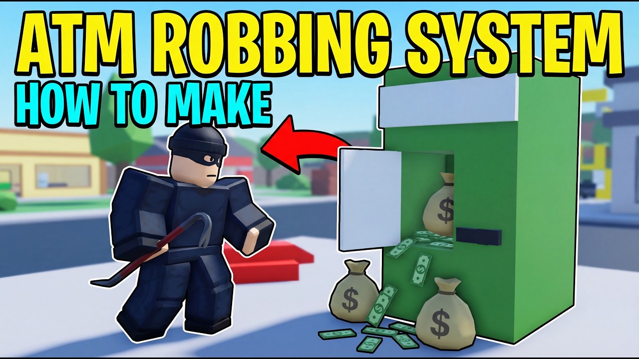 How to make ATM robbing system | Roblox Studio