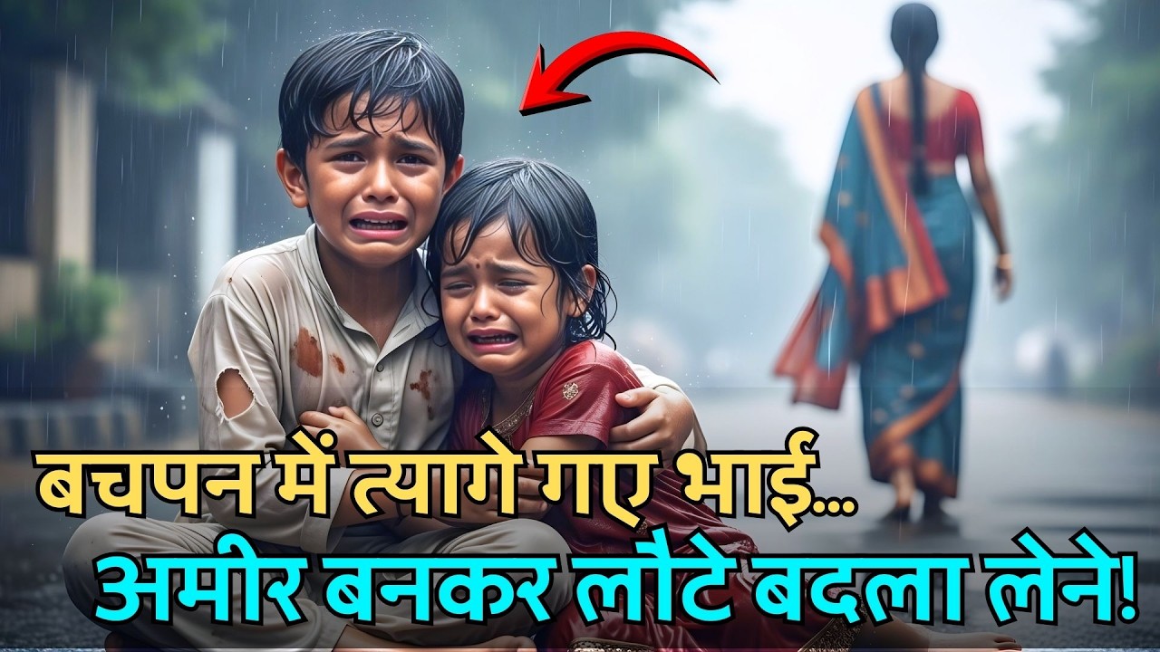 दो अनाथ भाइयों को चाची ने घर से निकाला—सालों बाद अमीर बनकर लौटे बदला लेने!