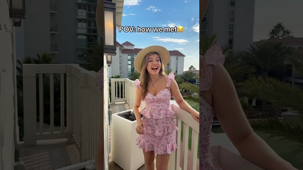 How I met @thejessicakaylee 😂#shortsfeed #pov #funny