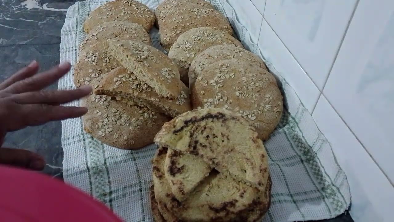 خبز الفران خالي مجلوتين