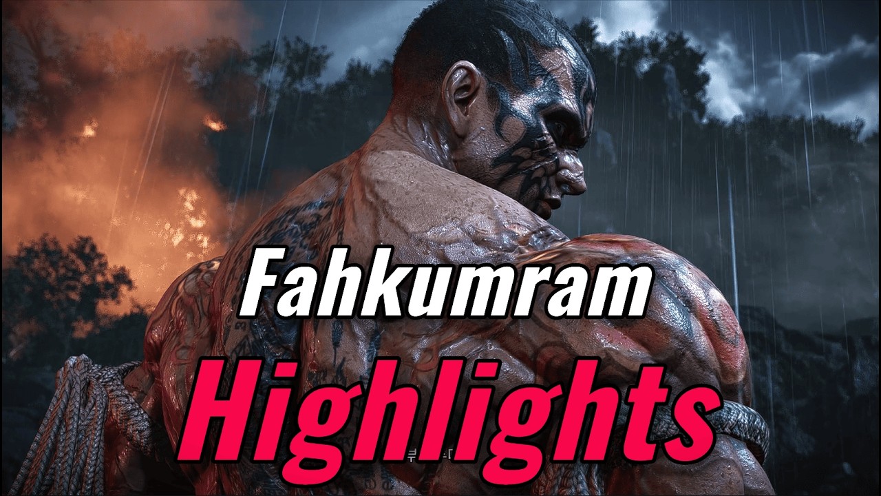 Основные моменты игры Tekken 8 с участием Фахкумрама