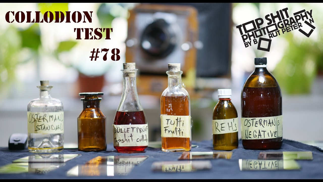 Collodion test / Which one is the best? / Vlog 78