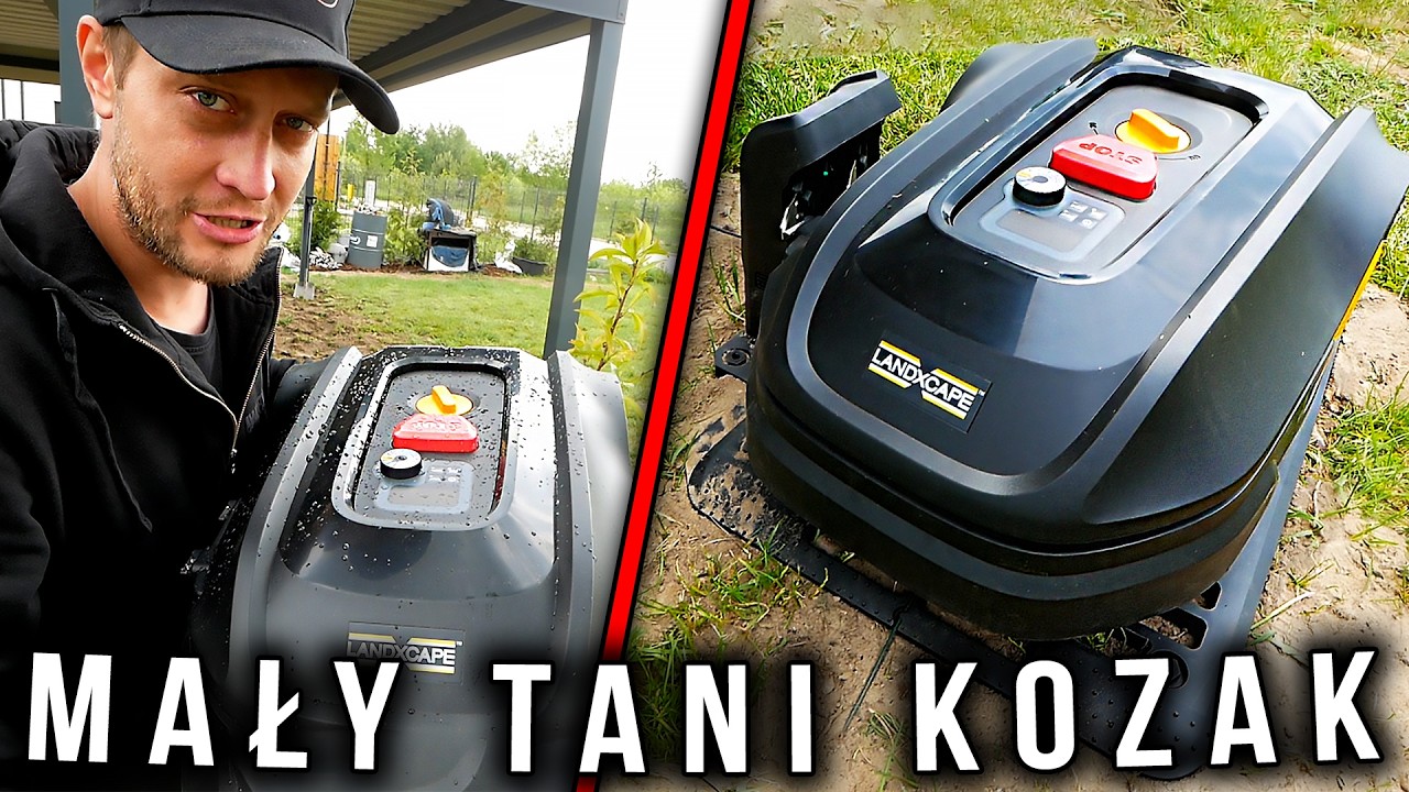 Landxcape LX910 - tani i świetny robot koszący do 1000m2, budżetowy WORX Landroid L1000