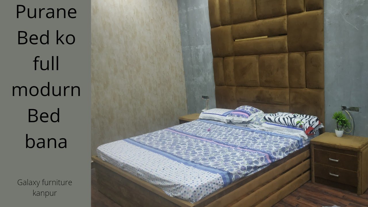 bedroom furniture design/bed makeover/bedroom makeover (