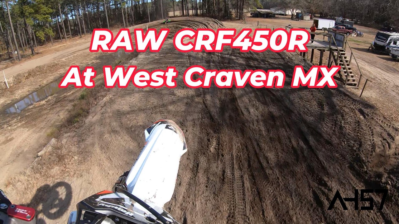FAST LAPS | RAW CRF450R at West Caven MX