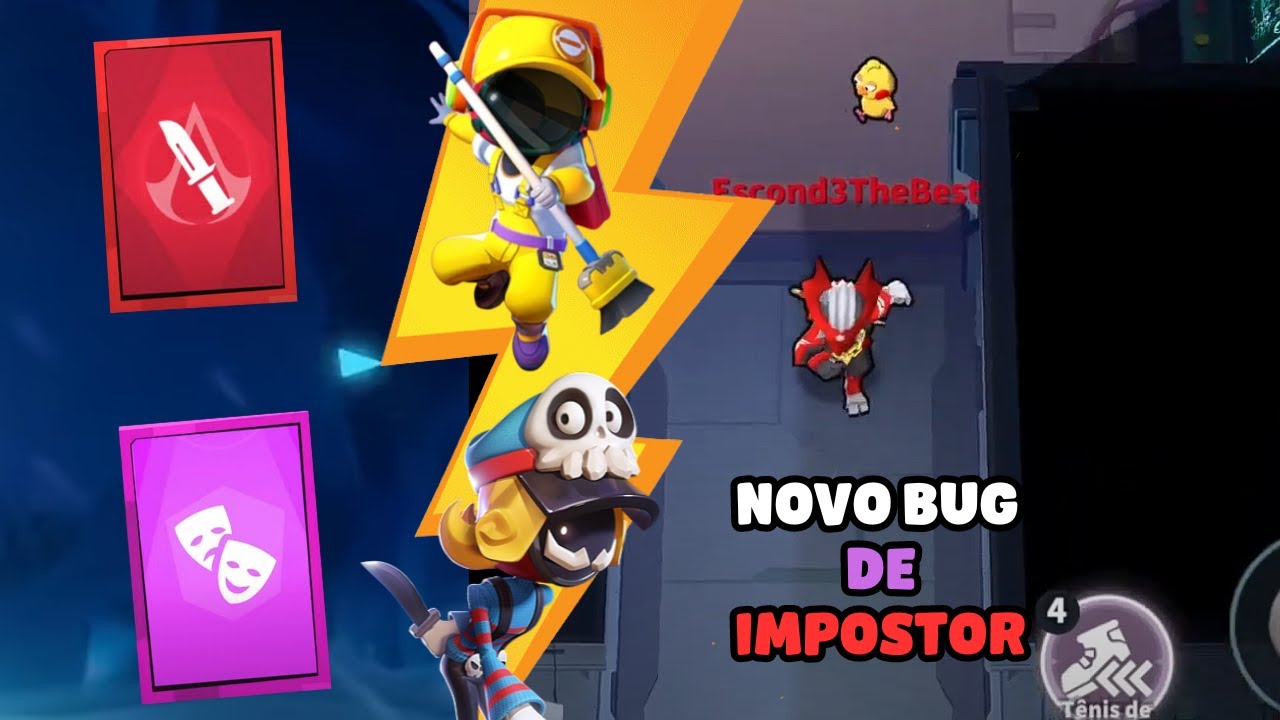 DESCOBRIR UM NOVO BUG PARA SER IMPOSTOR E NEUTRO TODA HORA SEM GASTAR CARTAS! 😱