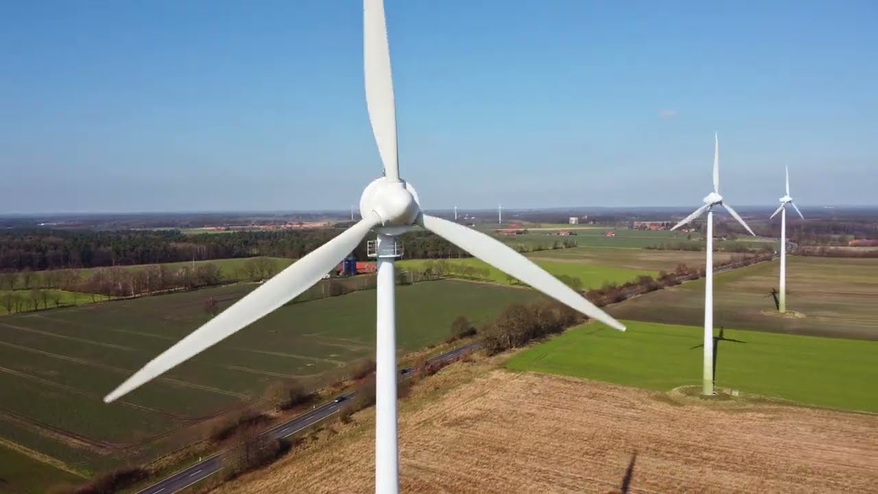 Windpark Marklohe-Lemke - GE 1.5sl, E-48, E-40 6.44 E1 | DJI Mini 2 | 2.7k | 60fps