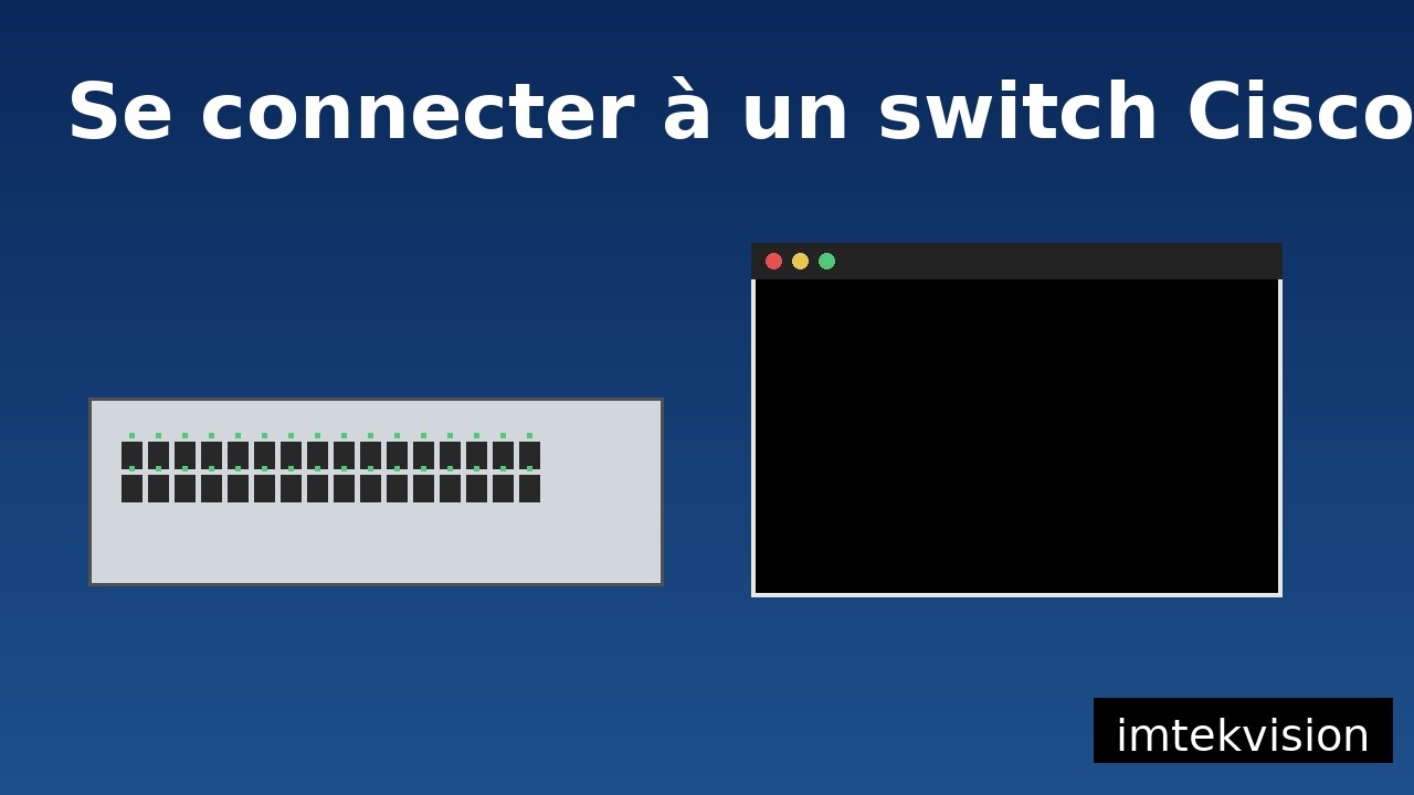 Comment se connecter a un Switch cisco, en SSH!