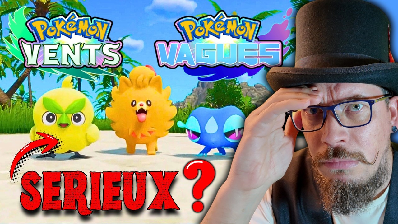 🐳Ma Réaction au NOUVEAU TRAILER - POKEMON Vents & Vagues🌊(WINDS & WAVES)
