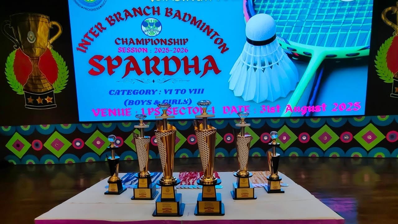 Inter Branch Badminton 🏸 Championship : Spardha(VI -VIII)