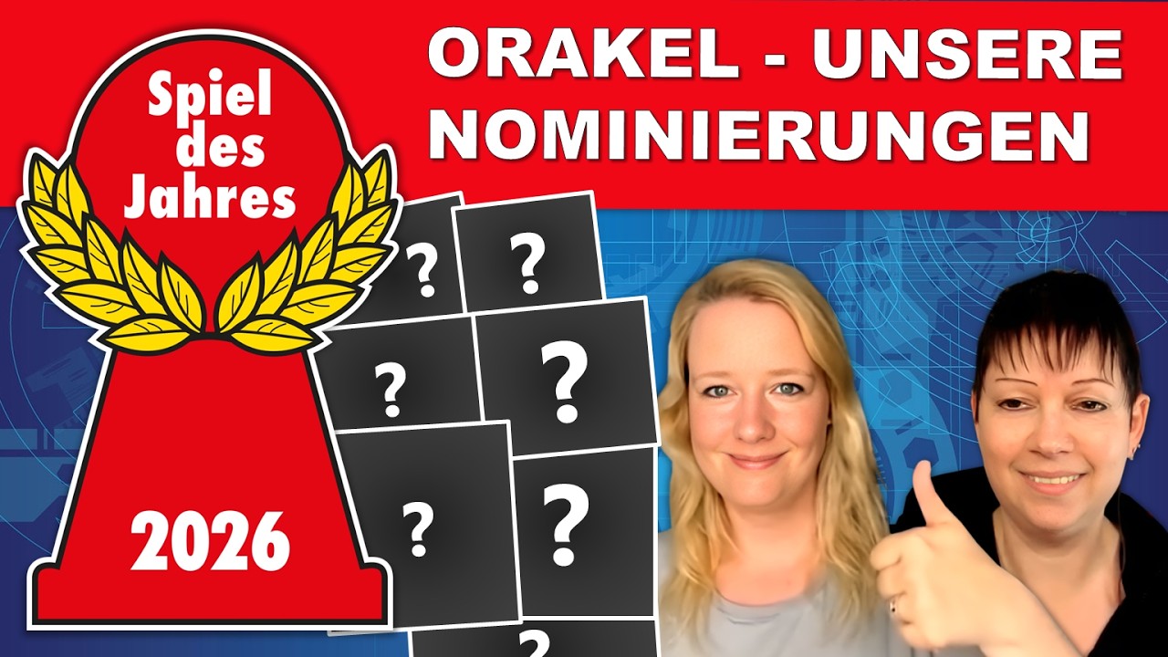 Spiel des Jahres 2026 Was wird nominiert? Unsere Brettspiel Orakel Vorschl&auml;ge +Tipps - Peeplelinchen
