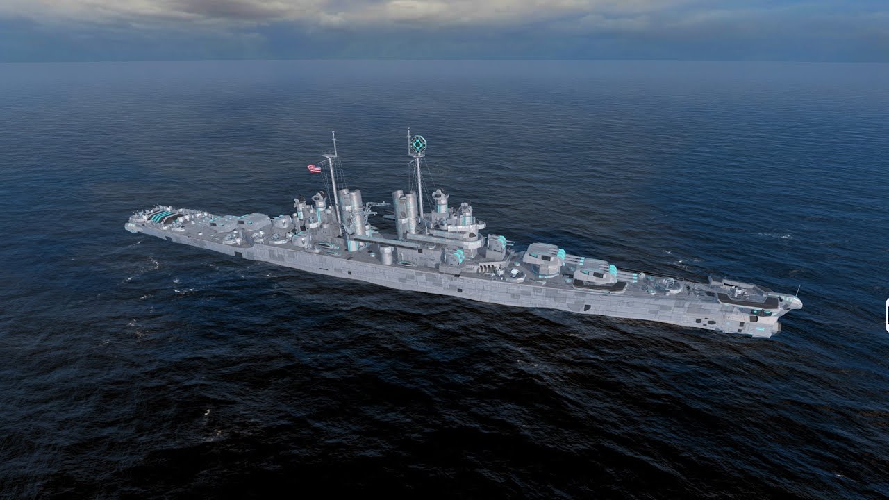 Buffalo Tier 10 🇺🇸 premium cruiser gameplay - World of Warships Blitz