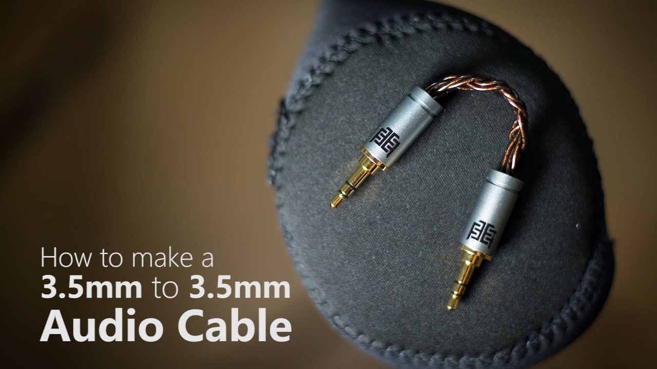 [DIY] How to Make an Awesome 3.5mm to 3.5mm Audio Cable (Tutorial)