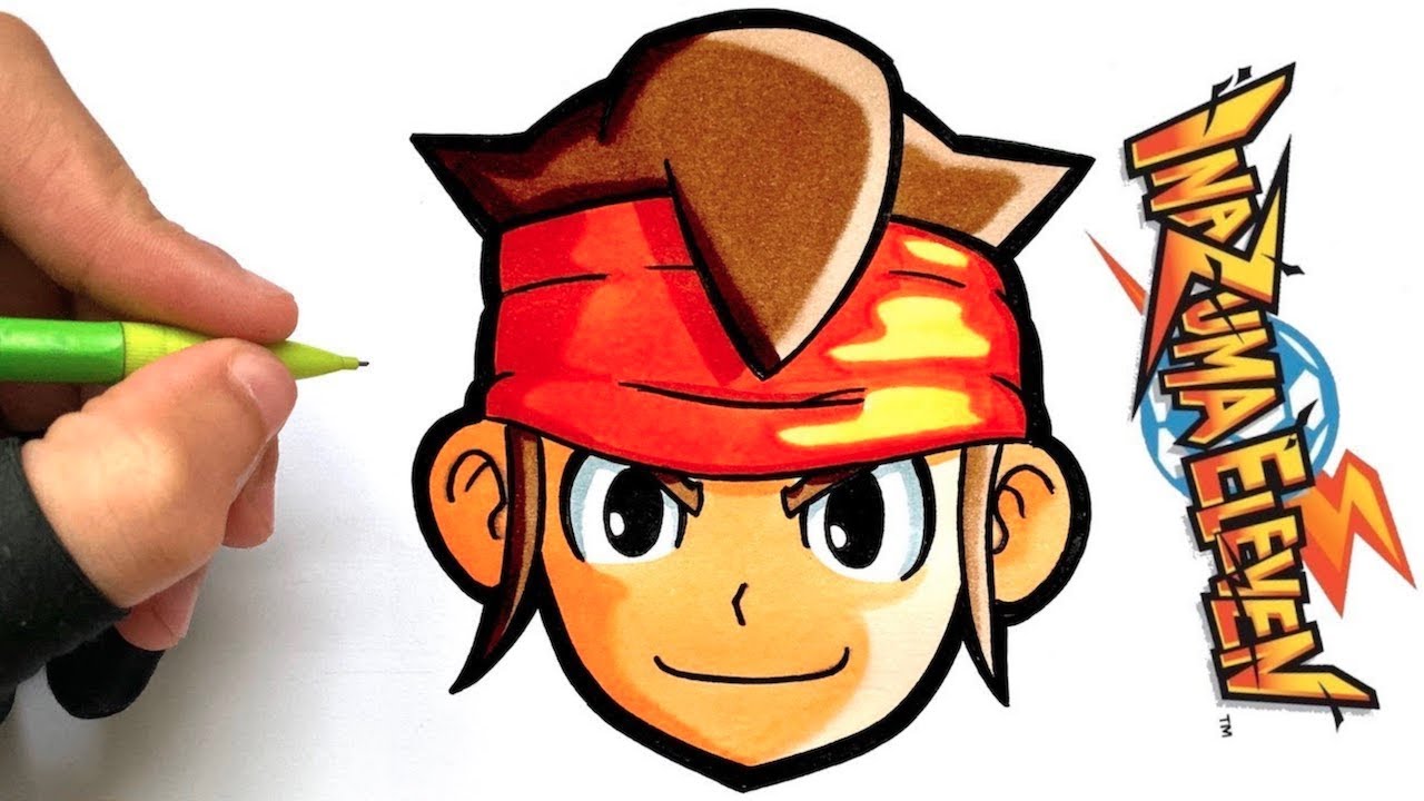 COME DISEGNARE MARK EVANS INAZUMA ELEVEN