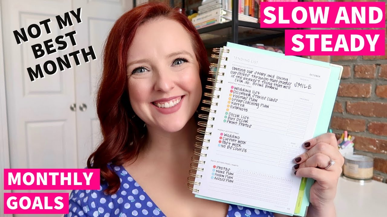 MONTHLY GOALS | POWER SHEETS CHECK IN | OCTOBER 2021