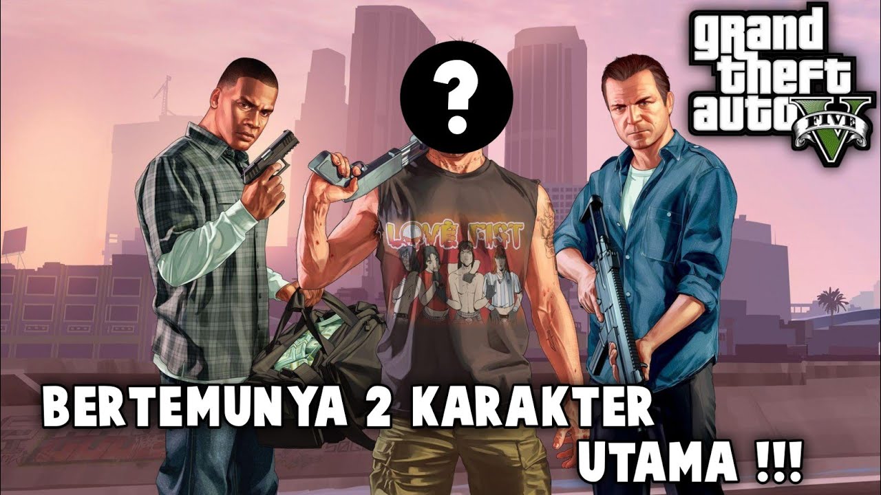 PERTEMUAN PERTAMA FRANKLIN DAN MICHAEL - GRAND THEFT AUTO 5 #2