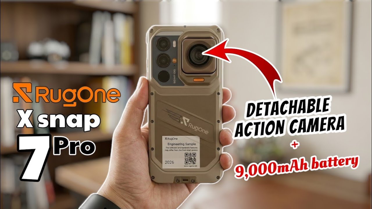 Better than a GoPro and insta360? Ulefone RugOne Xsnap 7 Pro (MWC 2026) - (Spec and price video)
