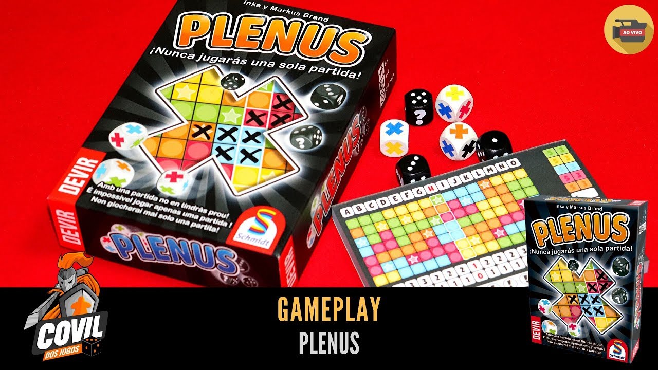 Covil dos Jogos - Gameplay Plenus (Ao Vivo)