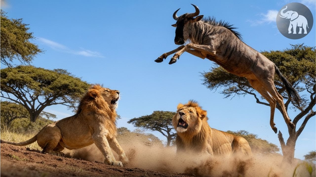 Ataque del León: Las Luchas Más Salvajes del Reino Animal #animalessalvajes