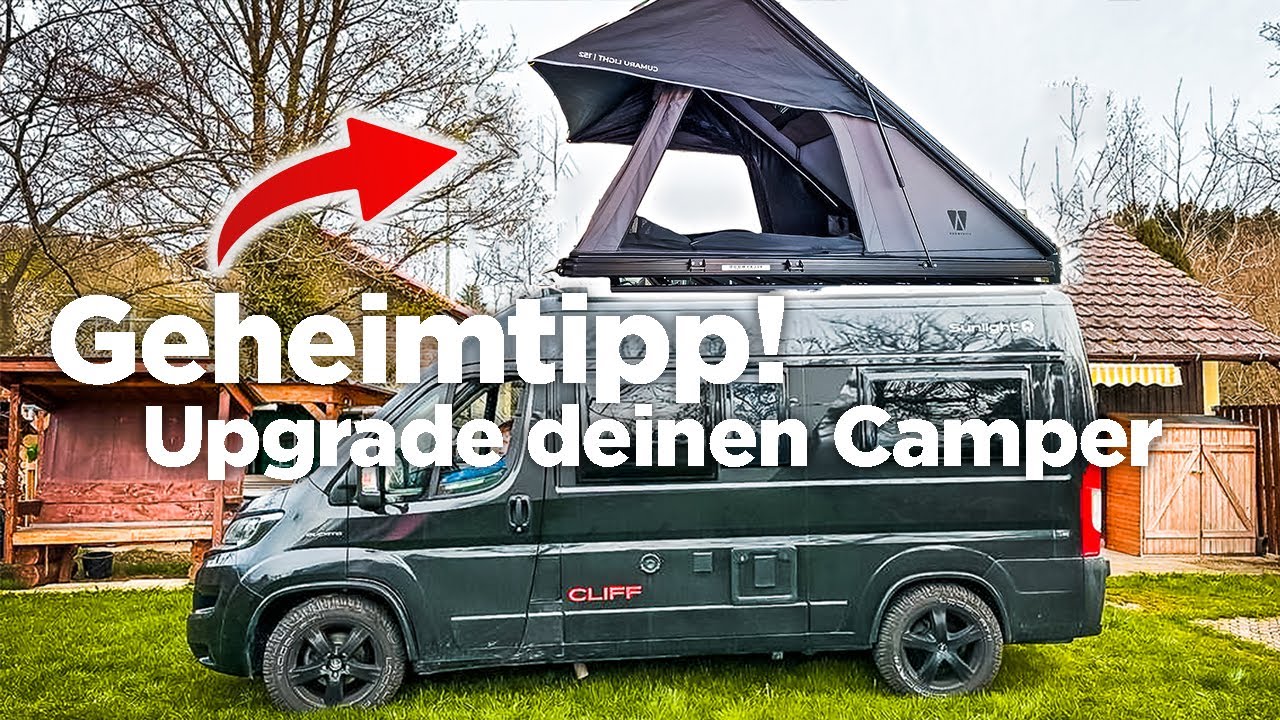 Einfach genial: So verwandelst du deinen Kastenwagen mit einem Dachzelt in ein Camping-Paradies!
