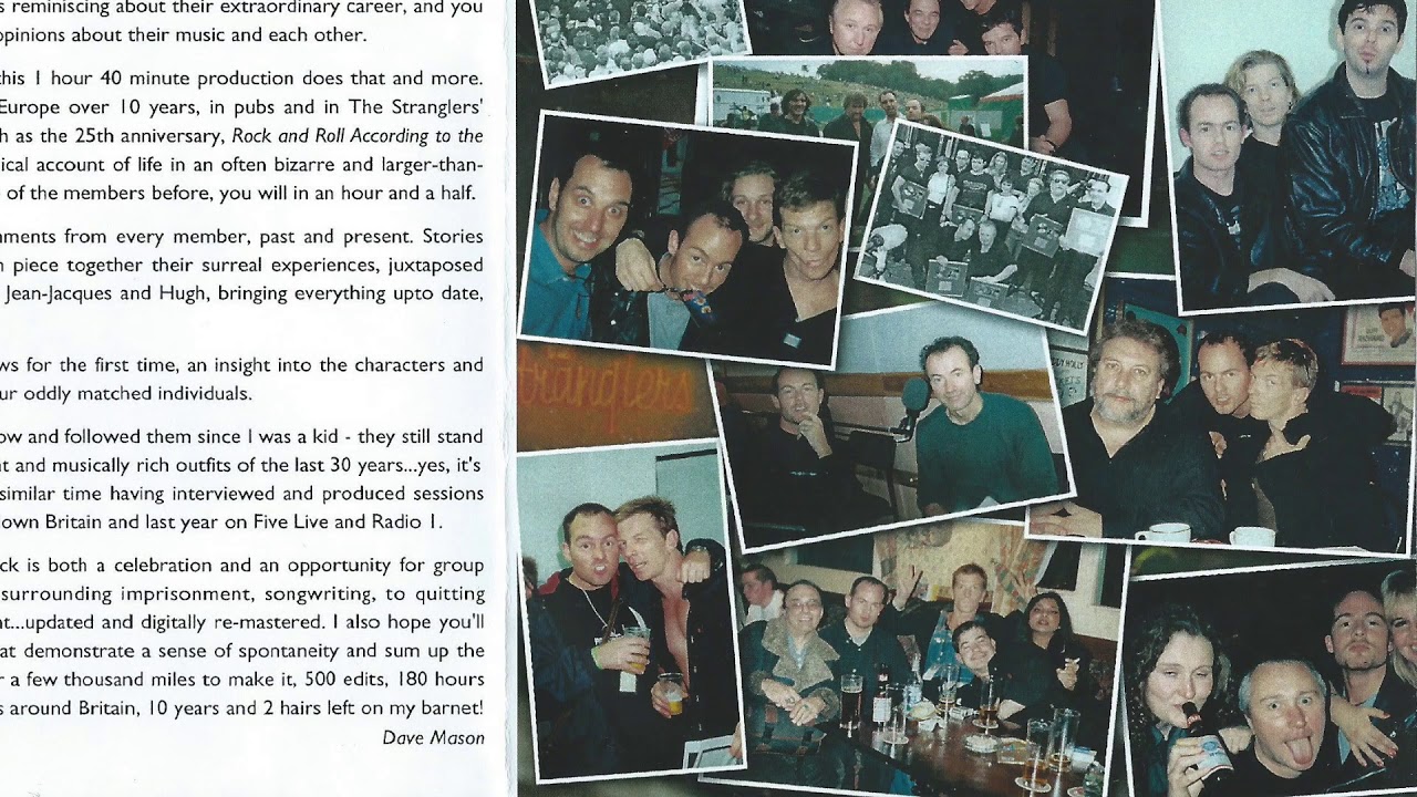 Rock 'n' Roll According to the Meninblack - The Story of The Stranglers Part 2, by Dave Mason
