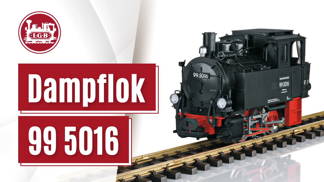 LGB Dampflokomotive 99 5016 / Vorstellung, Geschichte und Fahrt