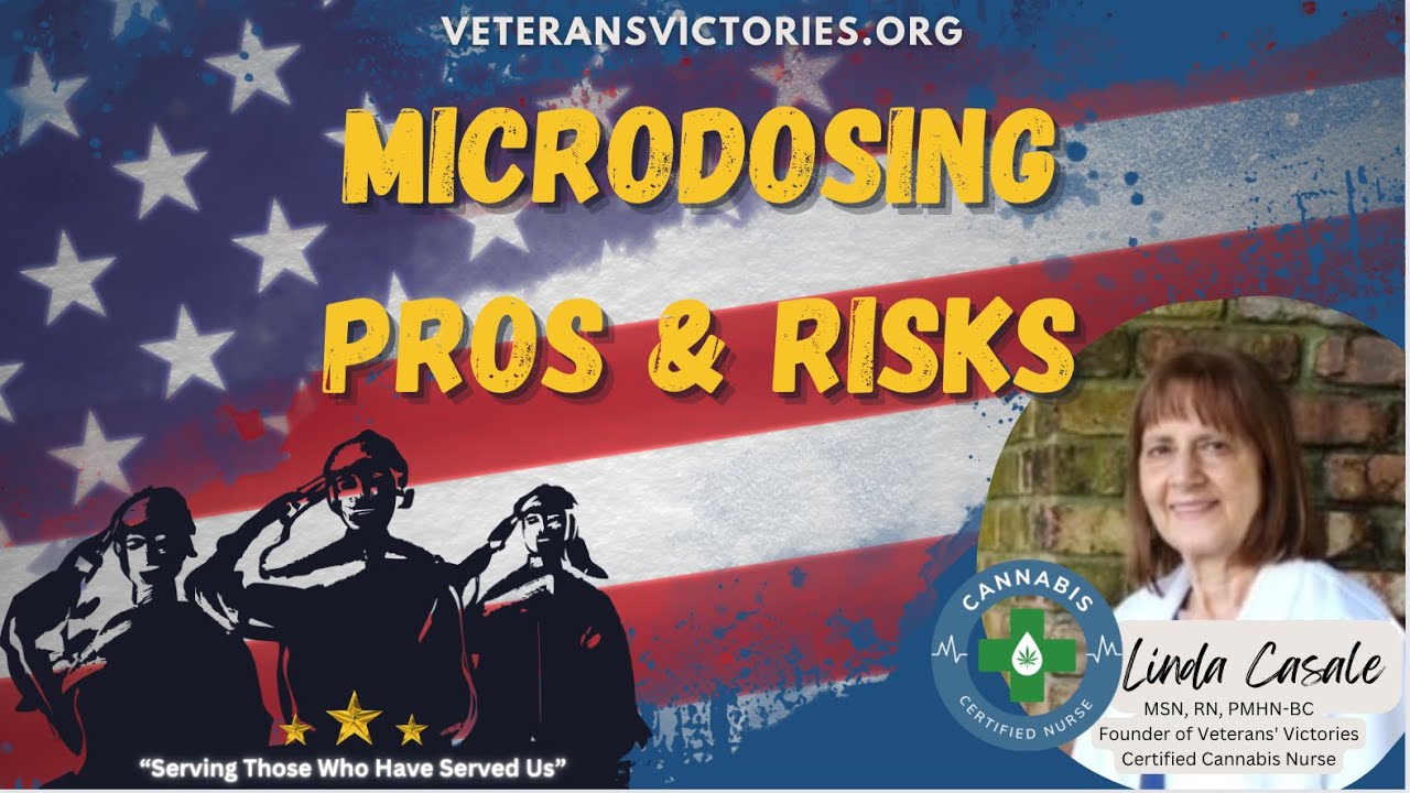 Microdosing Pros & Risks #veteransvictories #veteranlife #psychedelicresearch #mentalillnesssupport