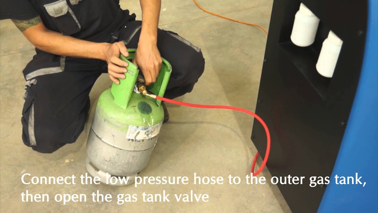 Lincos® WDF-X520 A/C service station gas filling